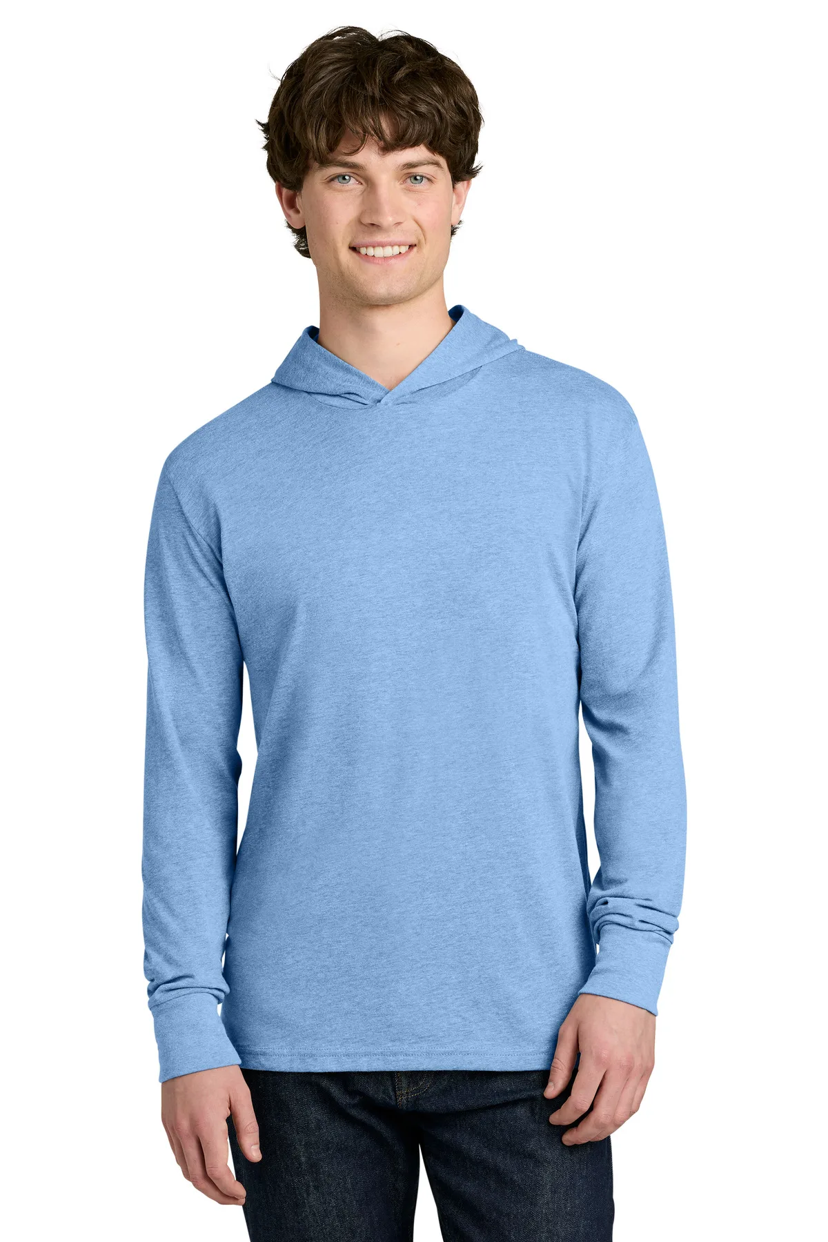 Next Level Apparel® CVC Long Sleeve Hoodie view 5