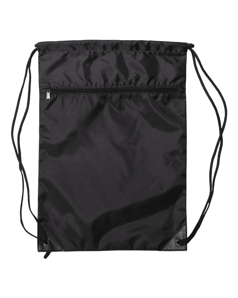 Liberty Bags® Zippered Drawstring Backpack