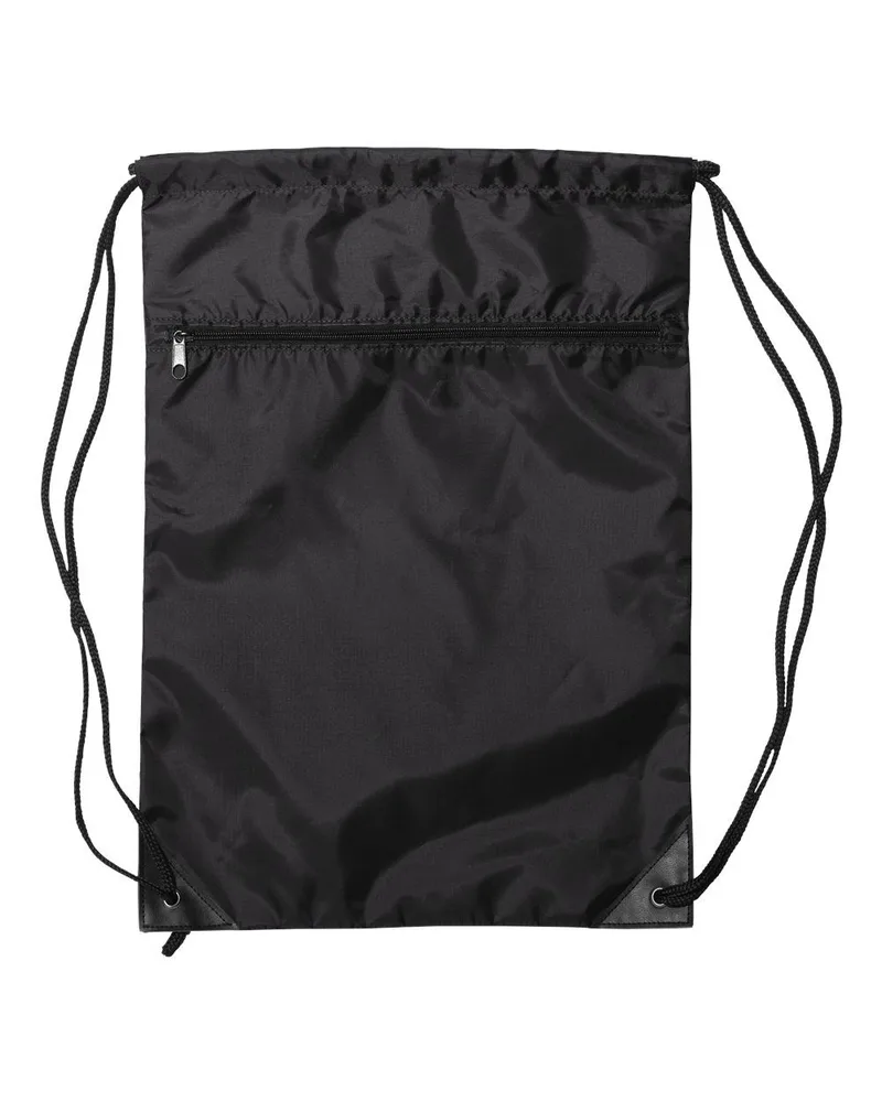 Liberty Bags® Zippered Drawstring Backpack