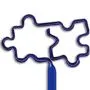 Puzzle Pieces Inkbend Standard, Bent Pen
