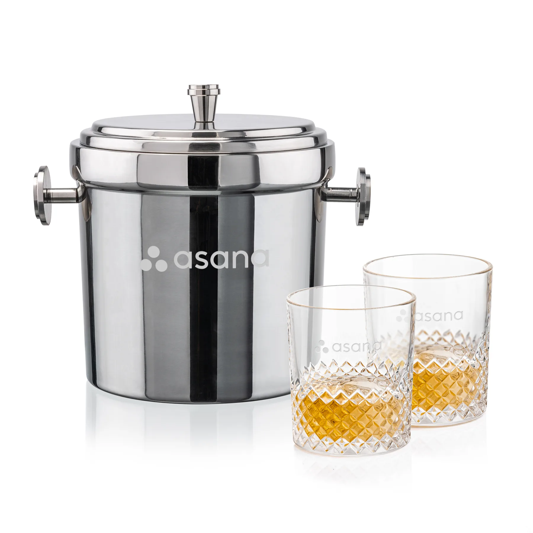 Milano Bucket Set, Laser Engraving, Set of 3