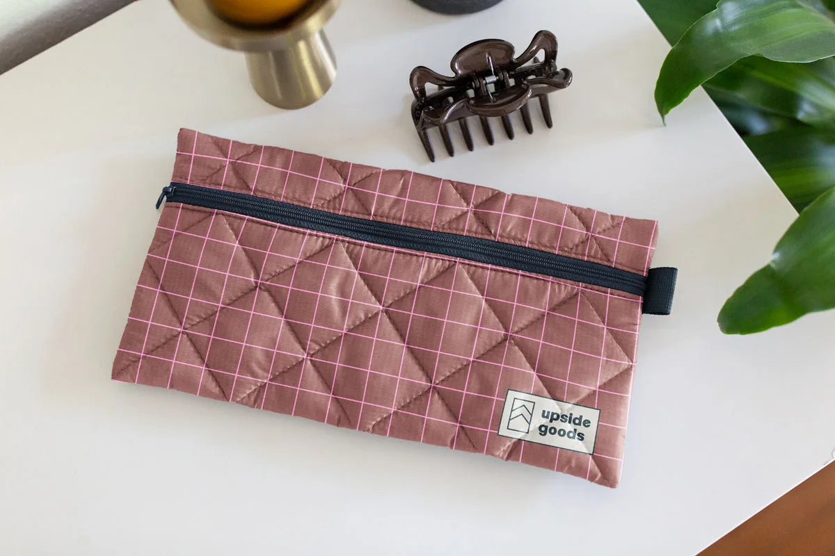 Medium Zip Front Pouch (Puff Puff)