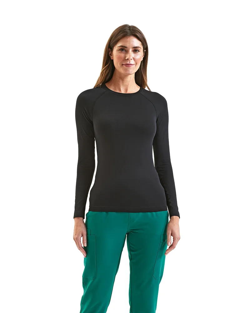 ONNA BY PREMIER Women's Unstoppable Long Sleeve Fresh Underscrub Base Layer T-Shirt