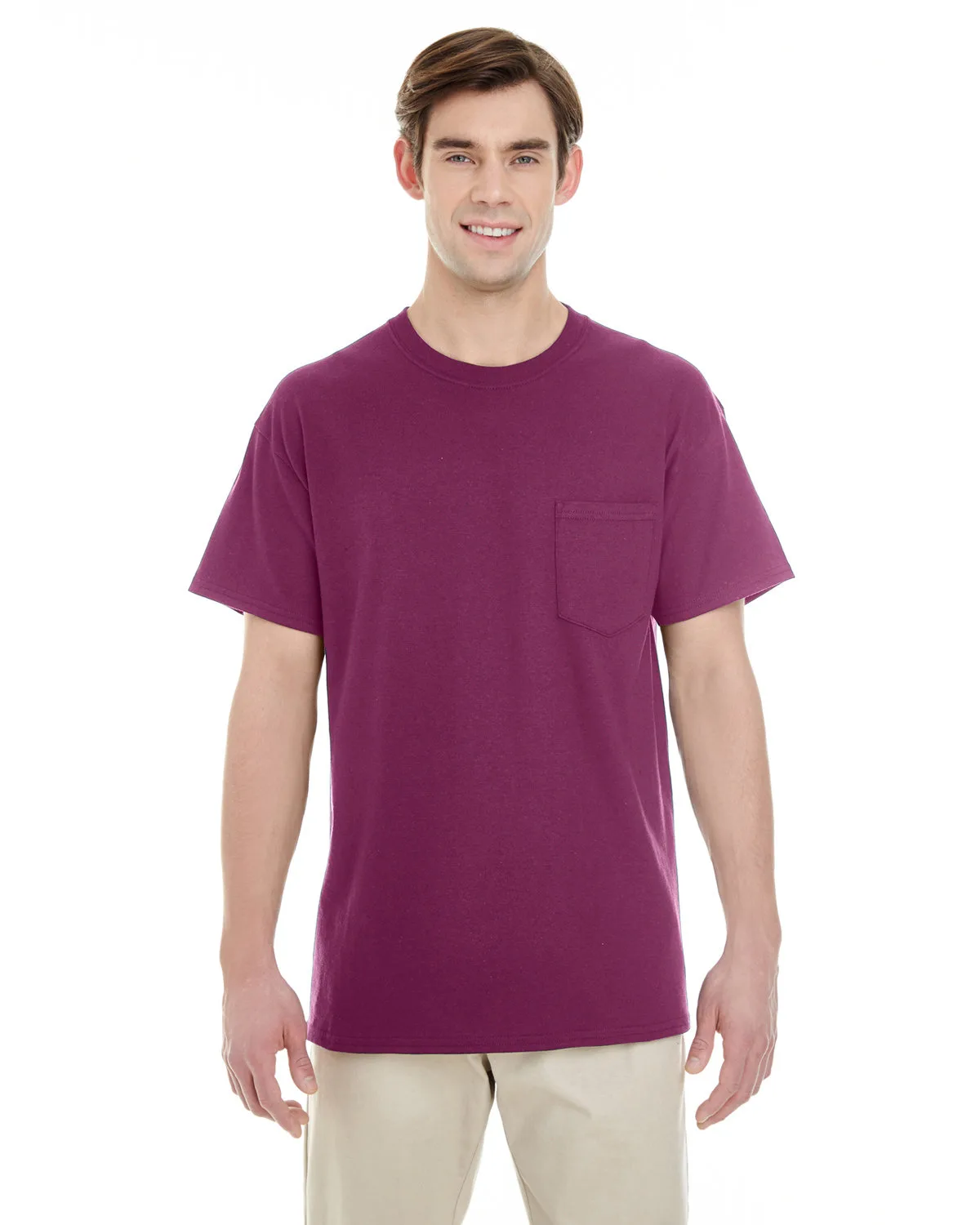 Gildan Unisex Heavy Cotton Pocket T-Shirt view 5