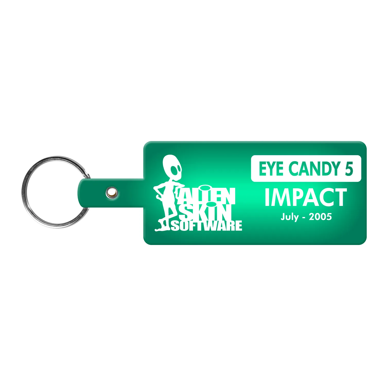 Rectangle Flexible Key Tag view 6