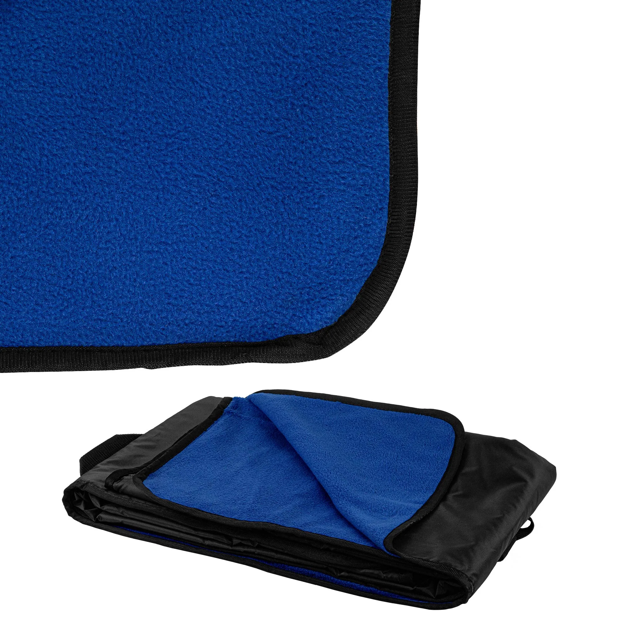 Blue Blank Folded