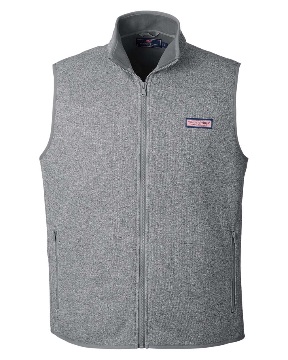 Heather Gray Blank Front View