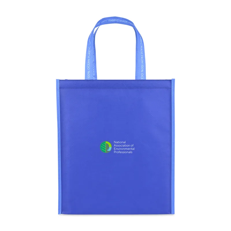 Out of the Ocean® Reusable Large Shopper with Click N' Stay® - Navy