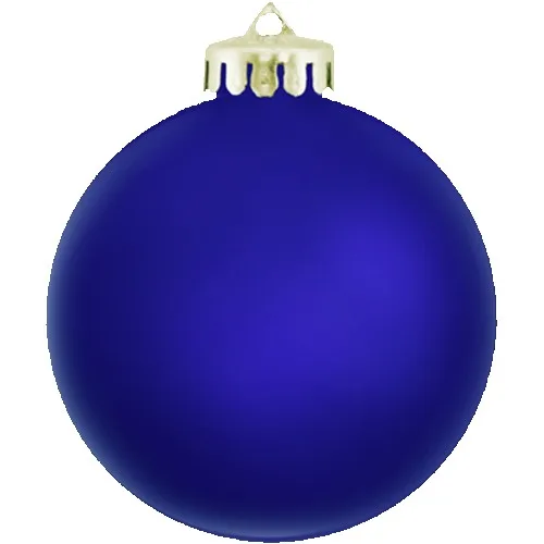 3¼" Satin Finish Round Shatterproof Ornament view 7