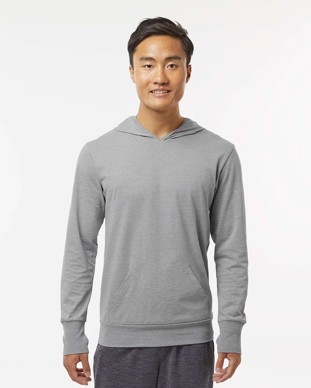 Kastlfel® Unisex RecycledSoft™ Hooded Long Sleeve T-Shirt view 2