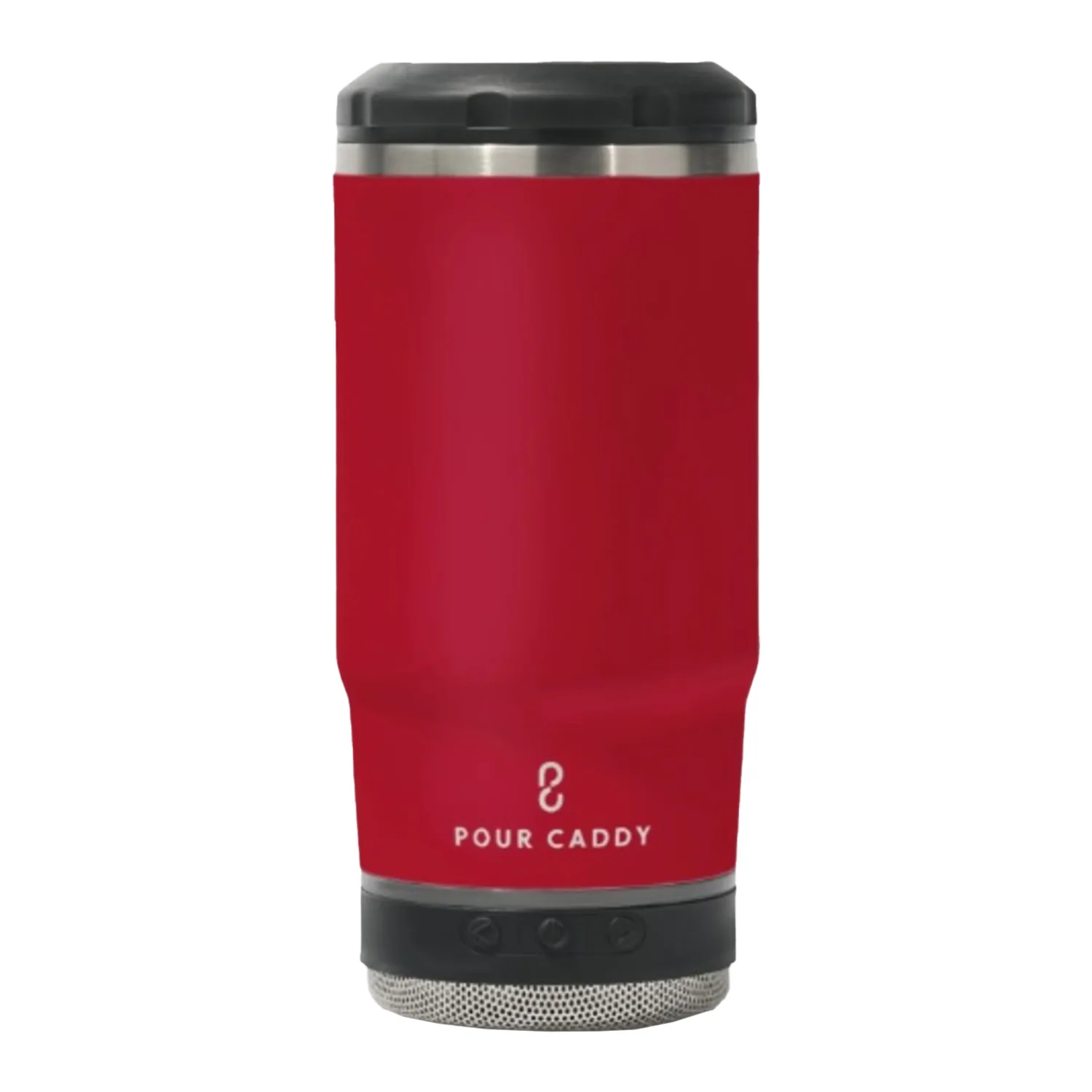 Pour Caddy® Vibe Chill & Brew 14 oz Insulated Tumbler with Bluetooth Speaker view 2