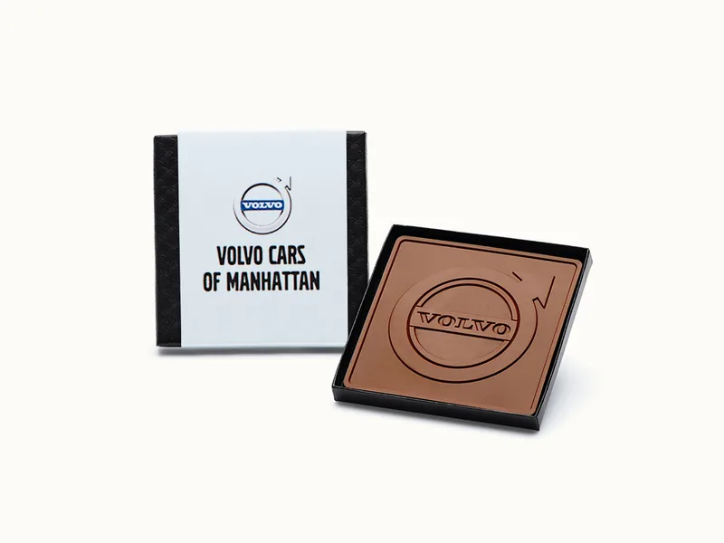 2oz. Chocolate Bar with 4"x4" Gift Box view 3