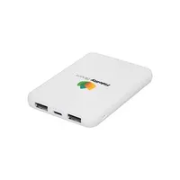 Pocket Power 5,000 mAh UL Mini Power Bank with Type C and Dual USB Ports