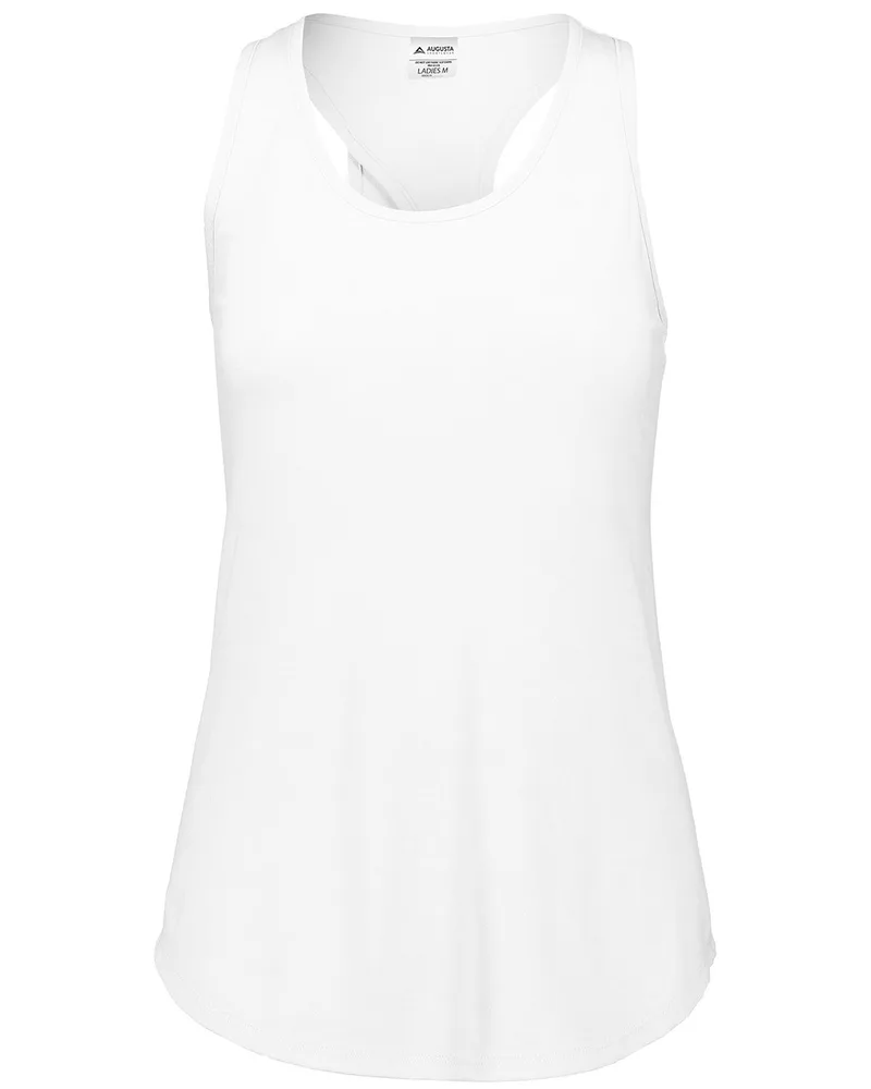 Augusta Girls Lux Tri-Blend Tank view 7