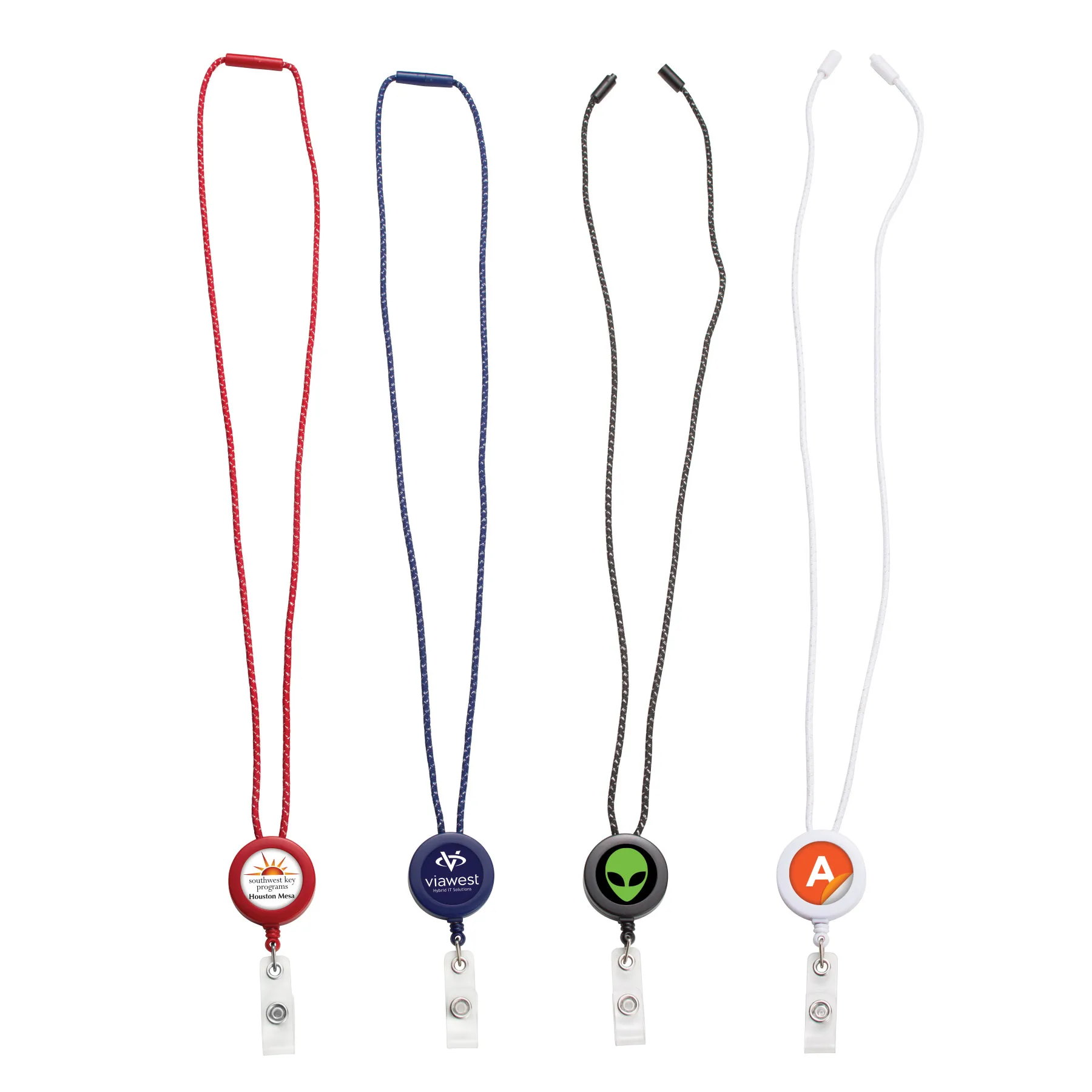 Roped Lanyard Badge Reel
