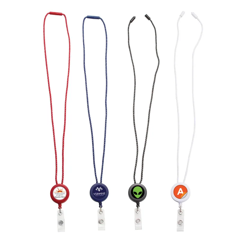 Roped Lanyard Badge Reel
