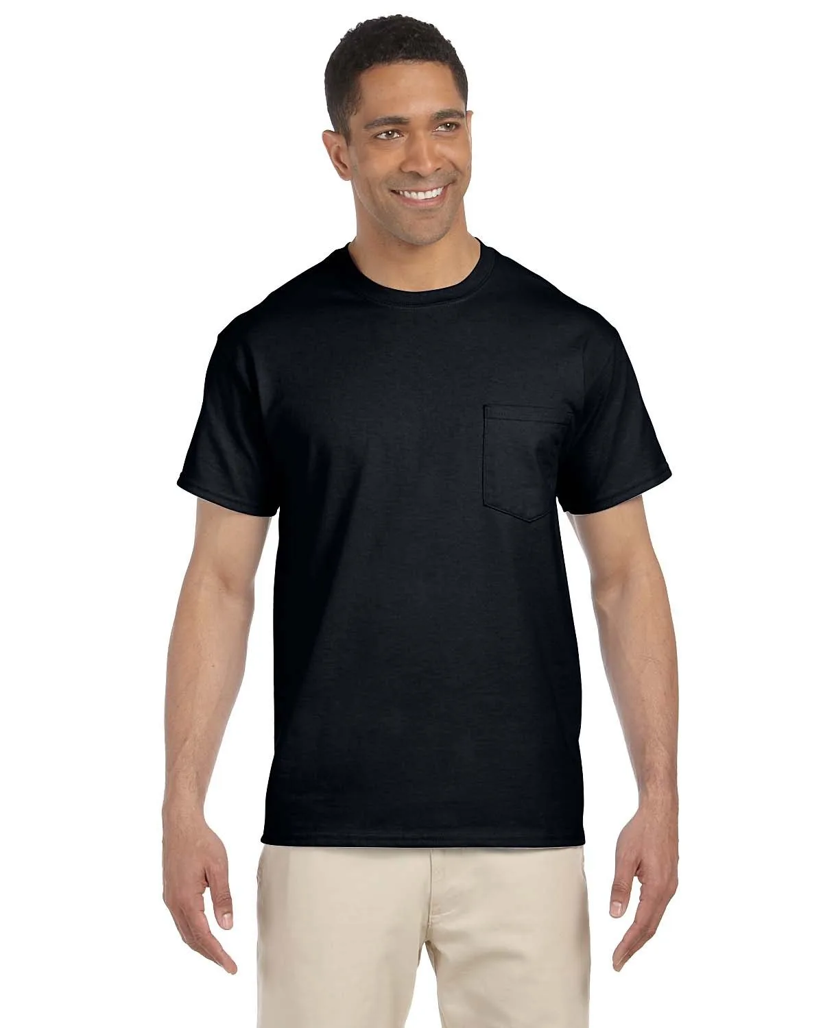 Gildan Adult Ultra Cotton?Pocket T-Shirt view 2