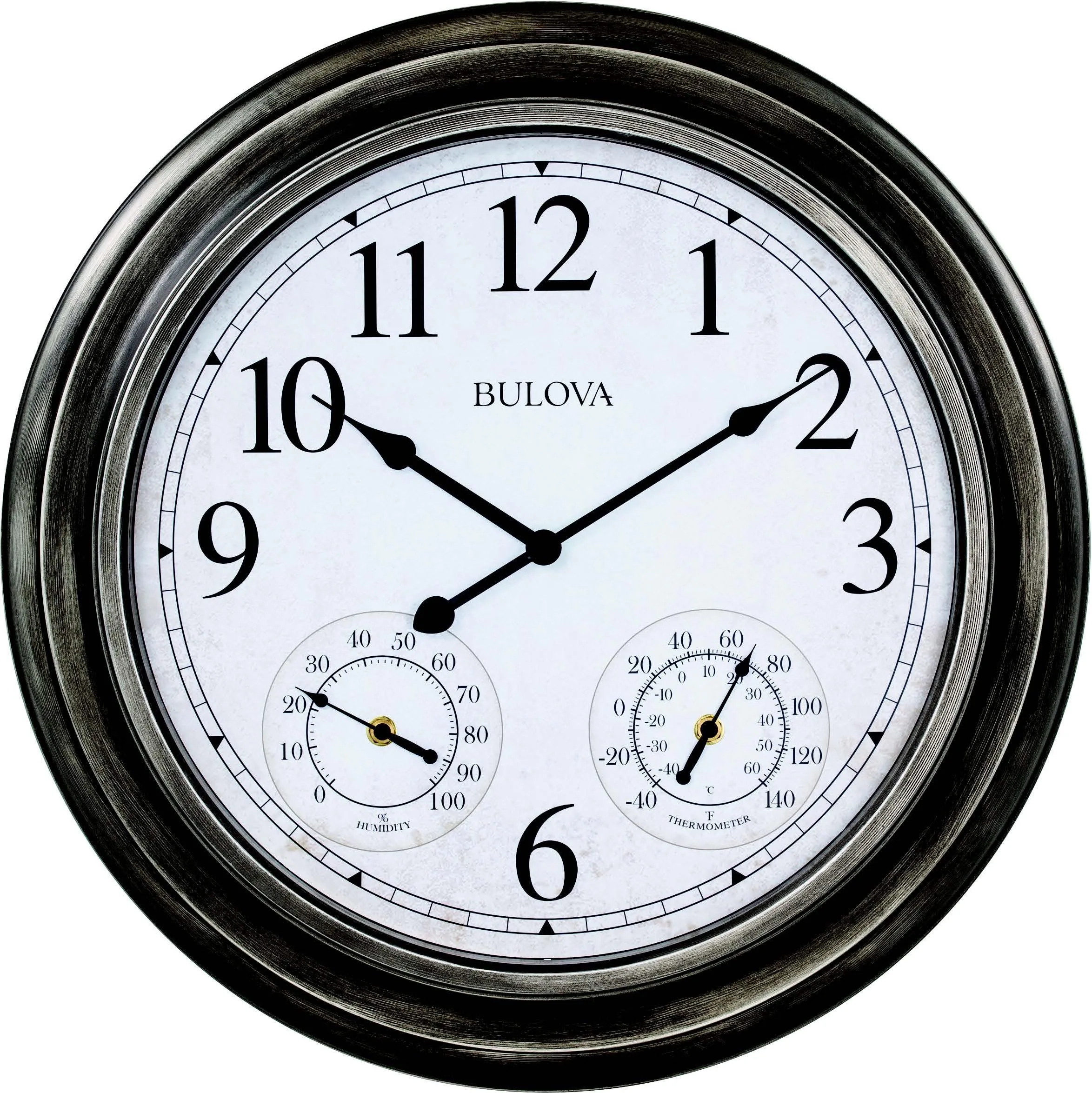 Bulova Clocks Block Island Indoor/Outdoor Wall Clock