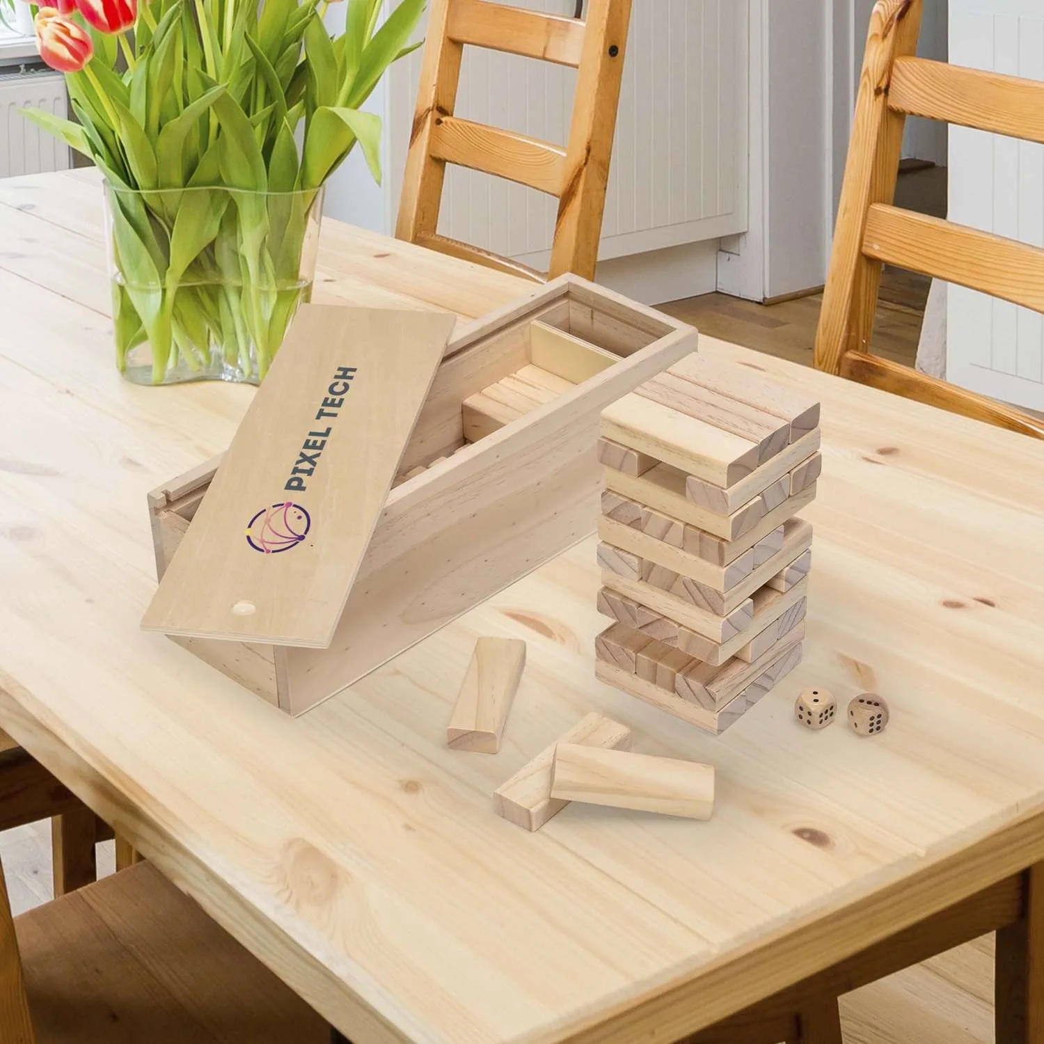 Tabletop Tumble Tower view 3