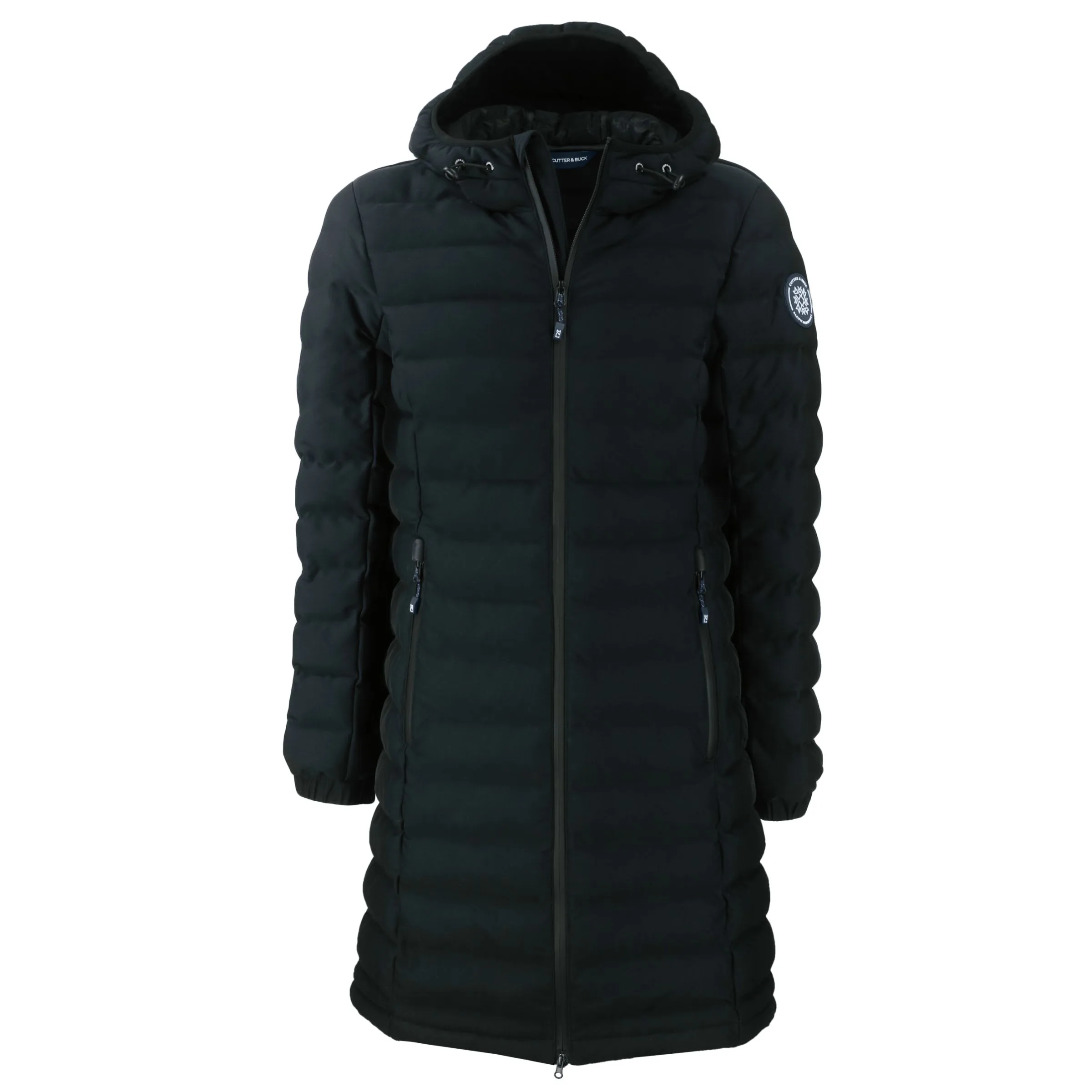 Cutter & Buck Mission Ridge Repreve Eco Insulated Womens Long Puffer Jacket view 2
