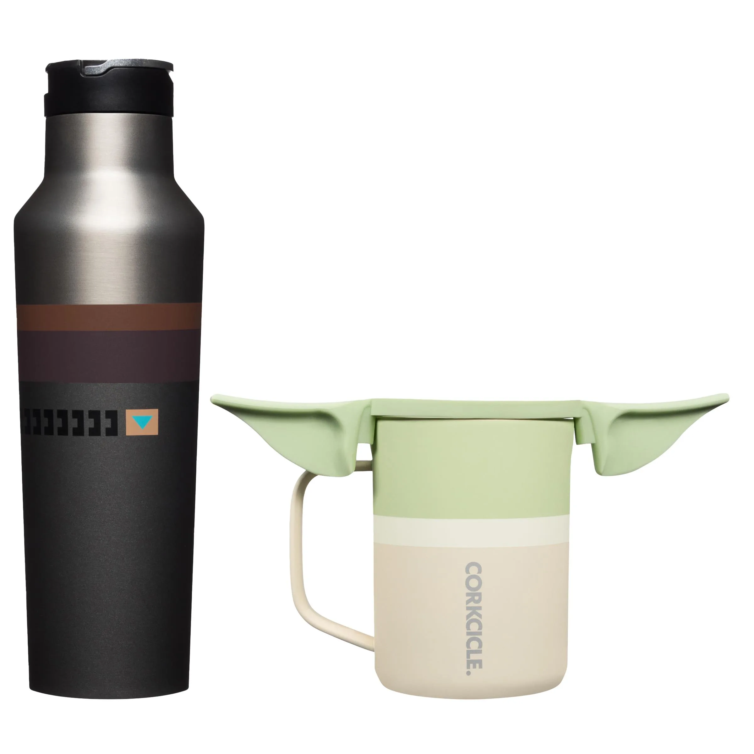 Corkcicle® Star Wars 20 Oz. Sport Canteen & 16 Oz. Mug - Mandalorian/Grogu
