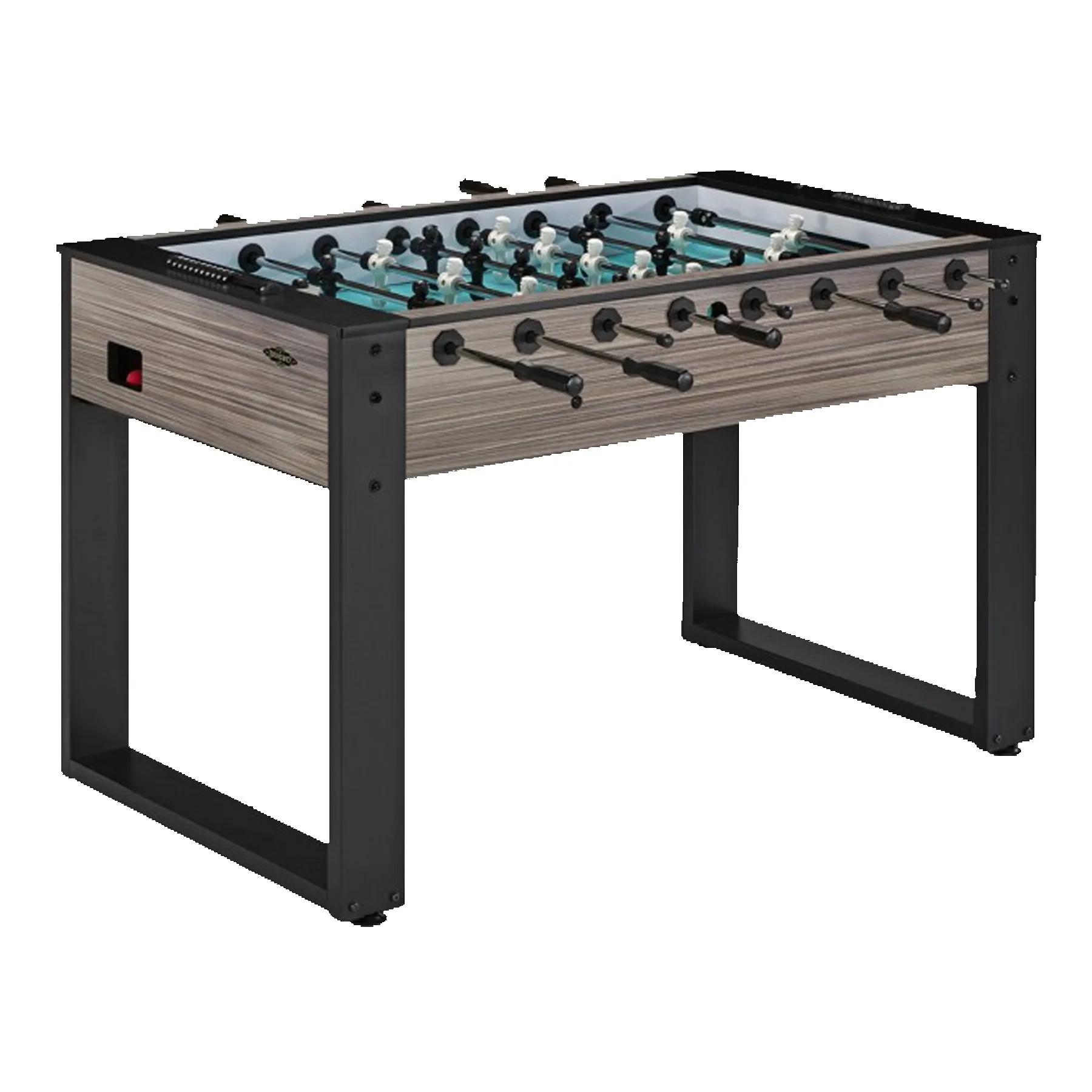 Brunswick Striker Foosball - Brown Wood Grain HPL