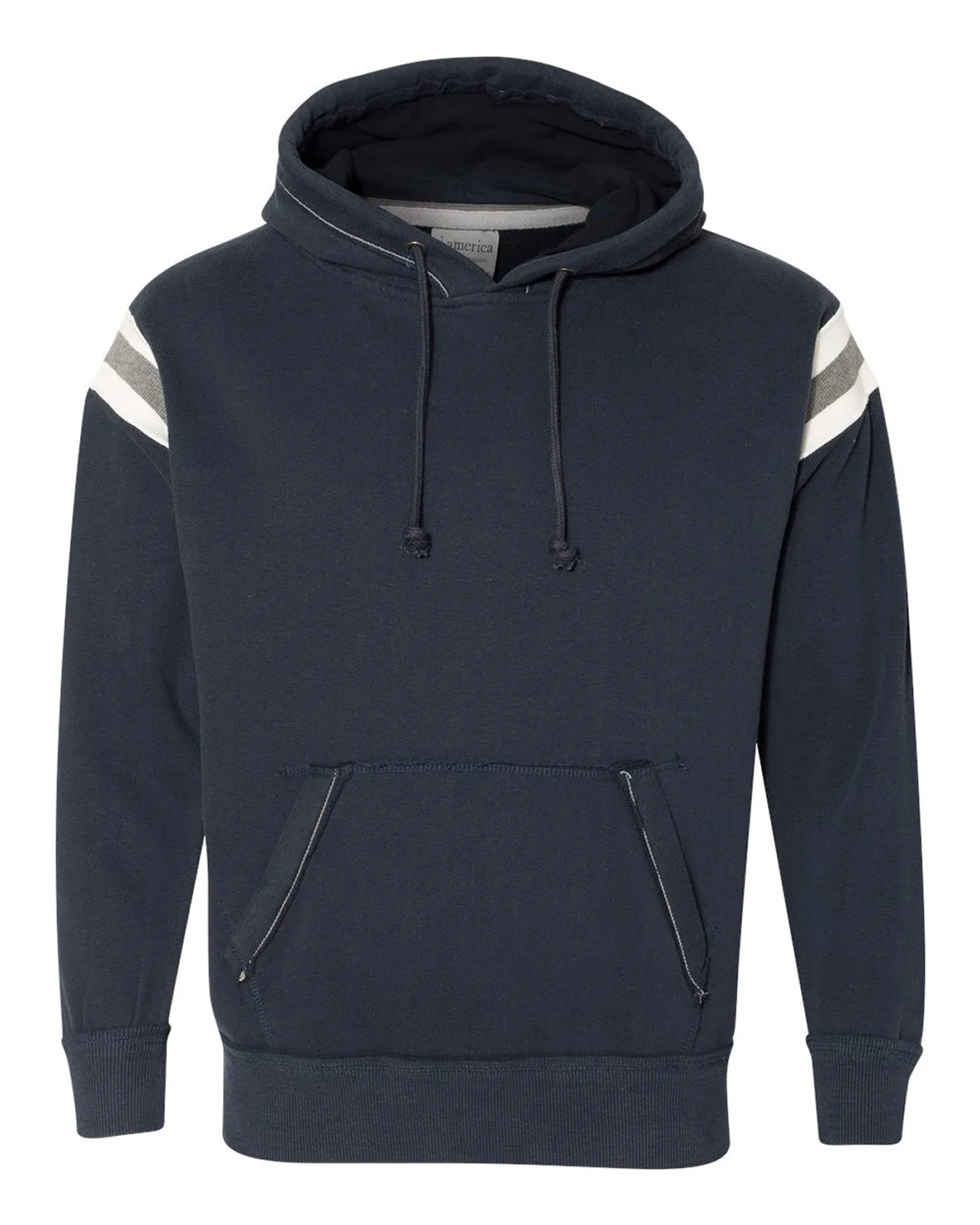 J AMERICA Adult Vintage Athletic Hooded Sweatshirt view 2