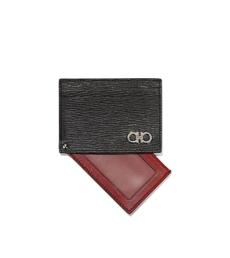 Salvatore Ferragamo Revival Gancini Card Case