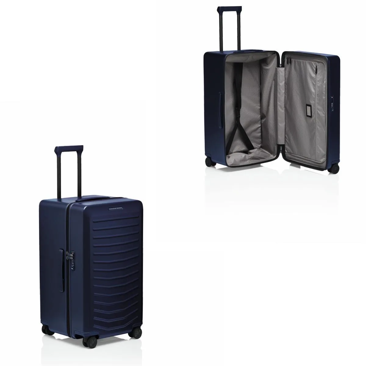 Bric's Porsche Roadster By Bric's 29" Spinner Trunk Luggage - Dark Blue Matte