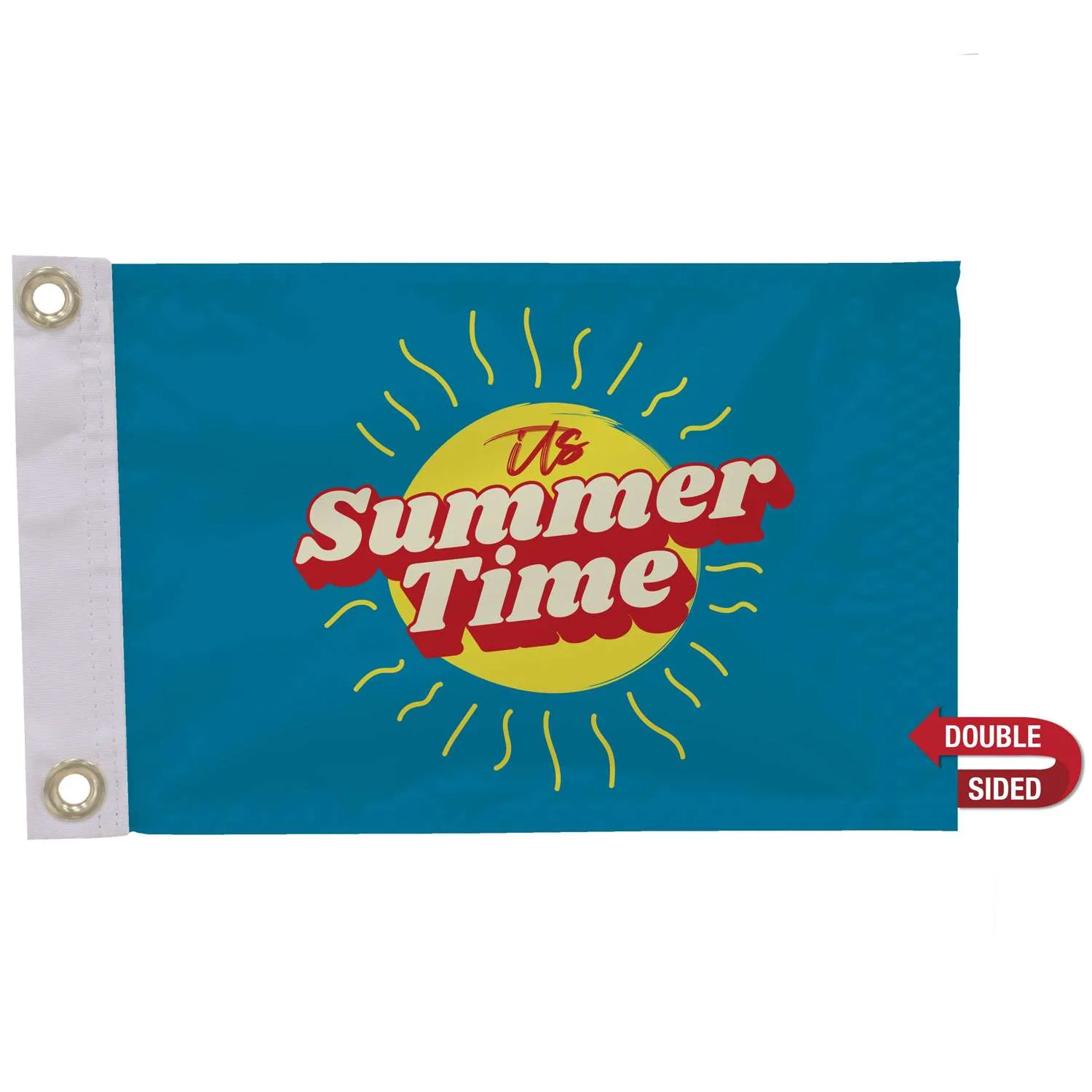 8" x 12' Polyester Flag Double-Sided