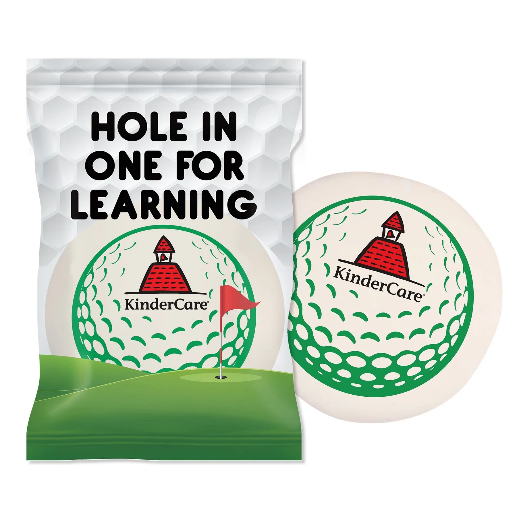 Golf - 3" Iced Full Color Vanilla Cookie- Circle