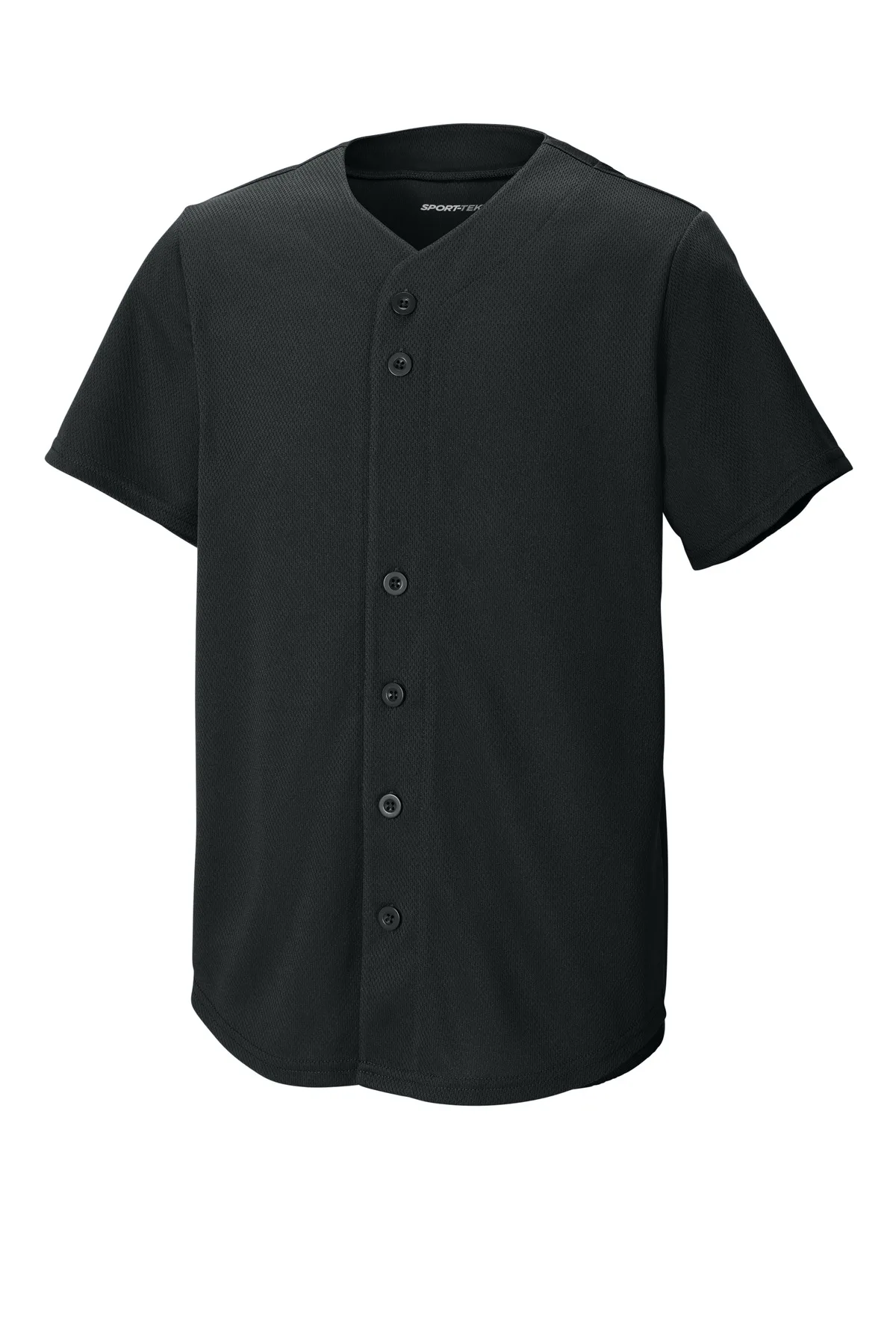 Sport-Tek® Youth PosiCharge® Tough Mesh Full-Button Jersey