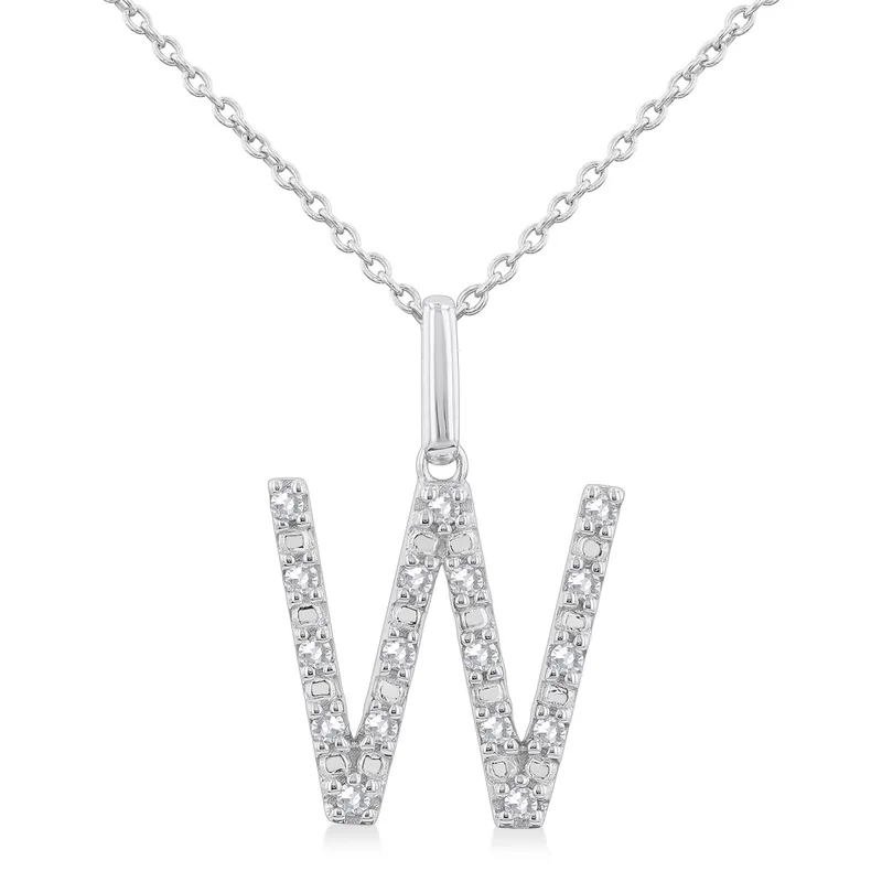 Jilco Inc Initial Necklace-W