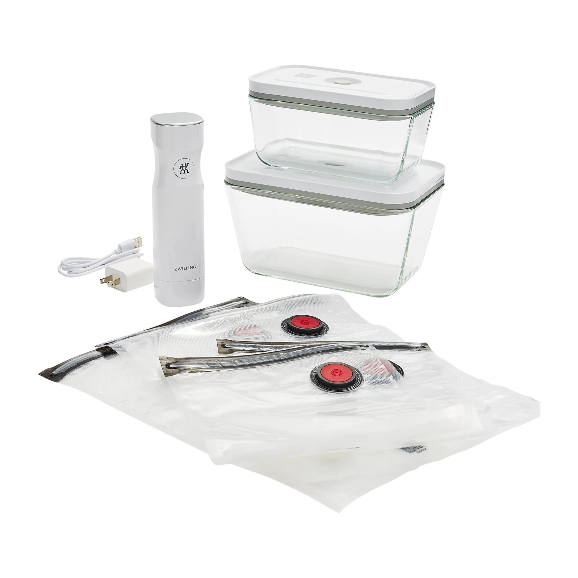 Zwilling Fresh & Save 7 Piece Vacuum Glass Starter Set