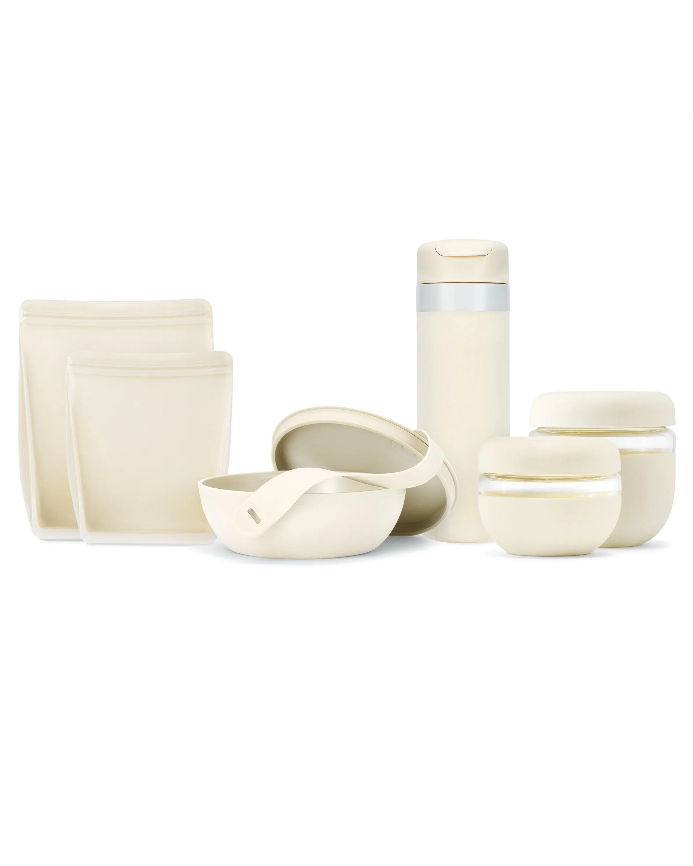 W&P Sustainable Swaps Cream Food Storage Bundle