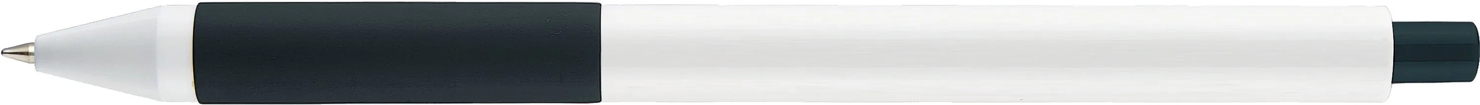 White/Black/Silver Blank Back View
