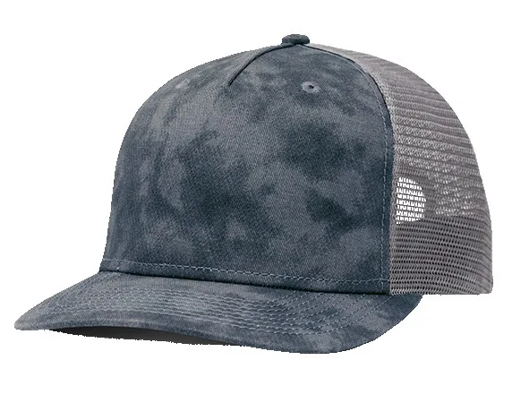 5-Panel Old-Wash Mesh Back Cap view 2