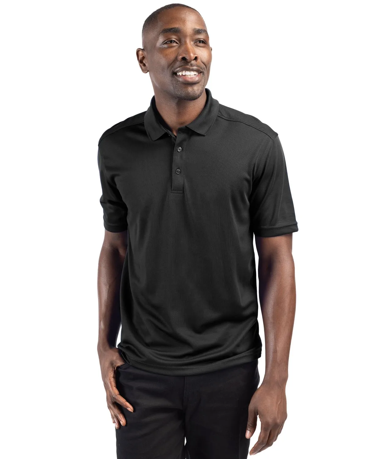 Clique Spin Eco Performance Pique Mens Polo