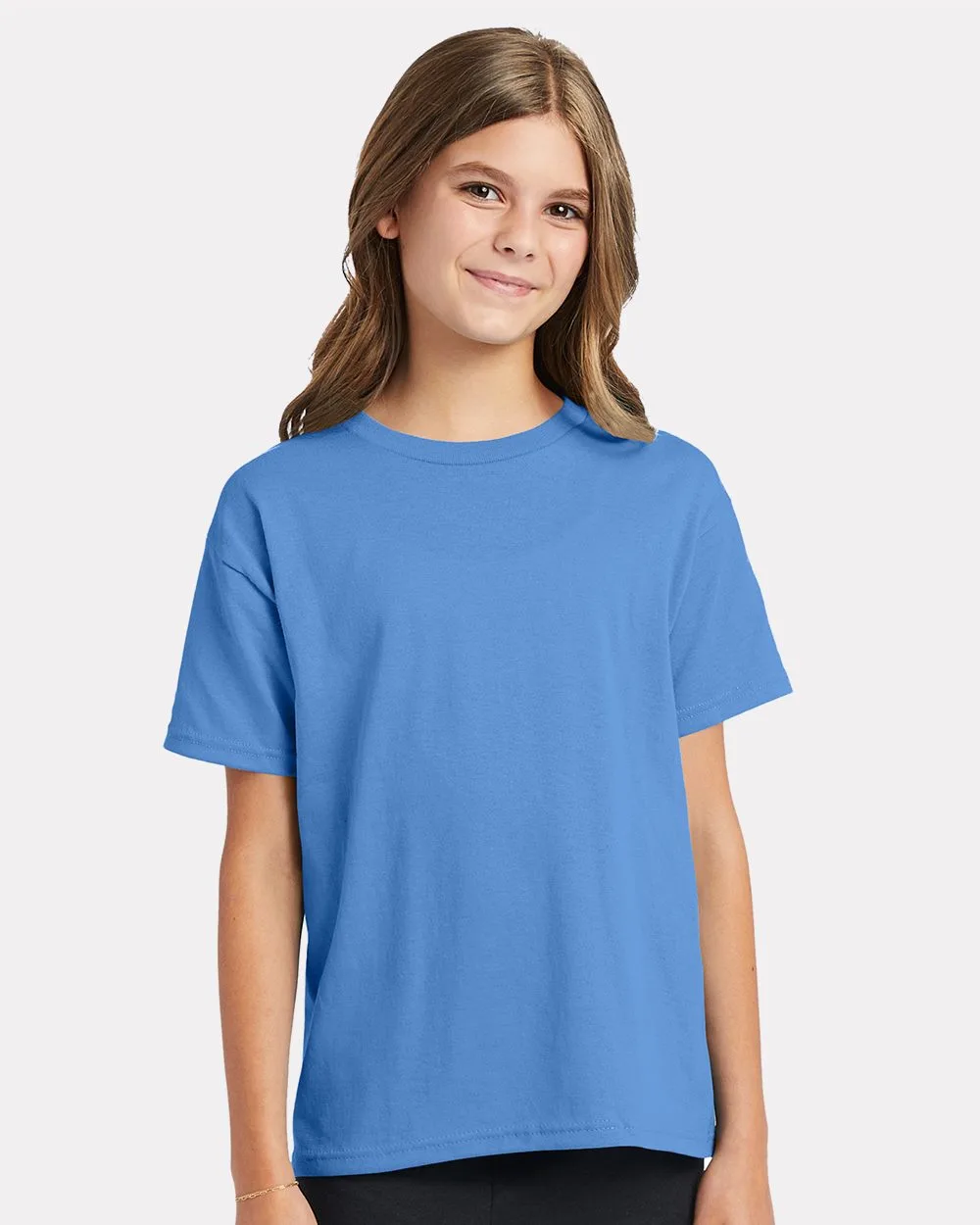 Hanes® Youth EcoSmart® T-Shirt view 2