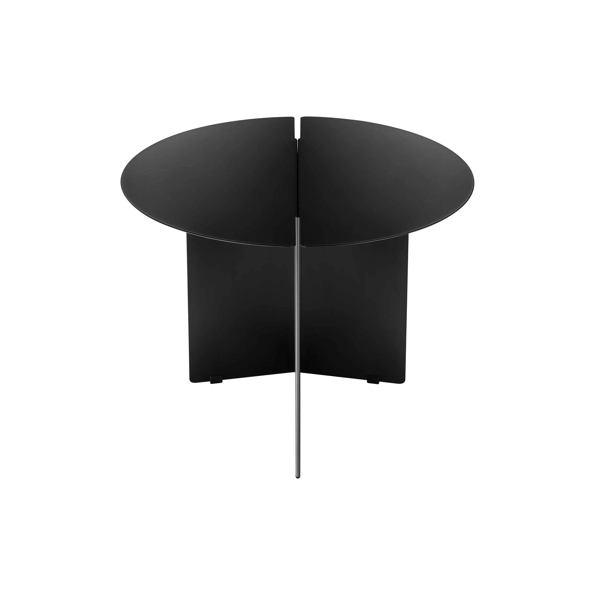 Blomus Black Oru Steel Side Table - Medium