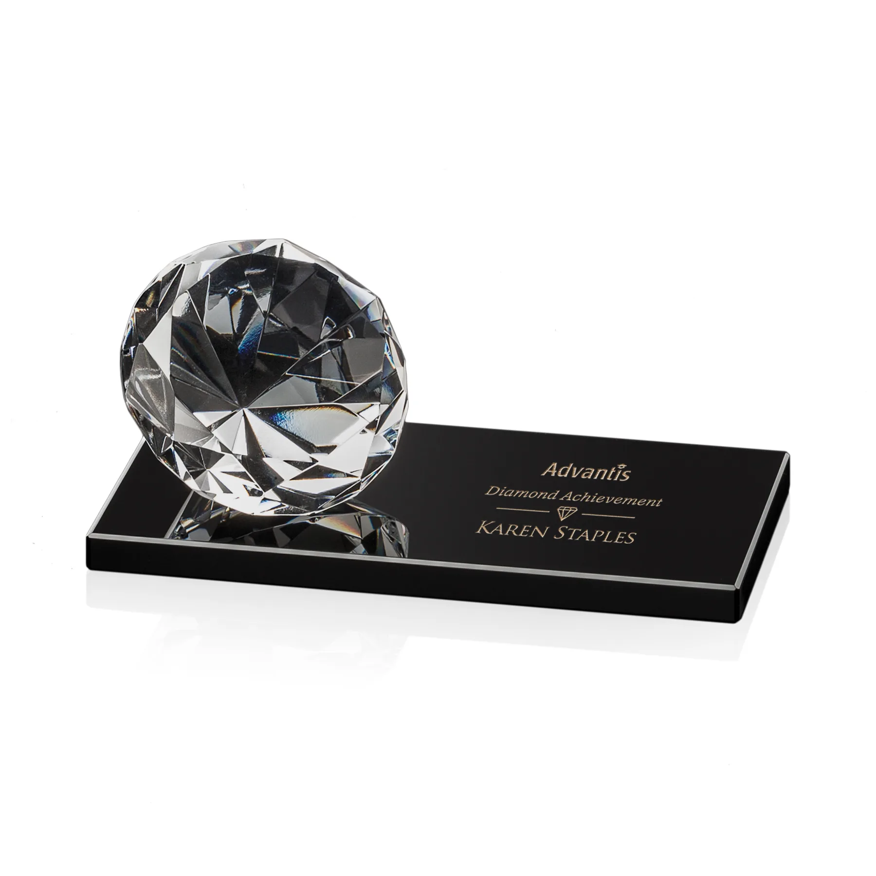 Gemstone Award on Black — Gemstone Award on Black
