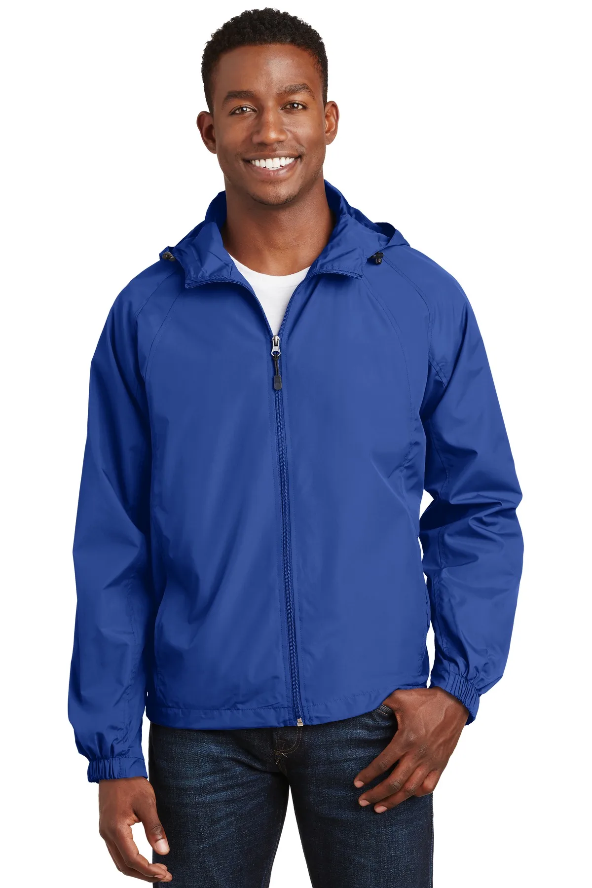 Sport-Tek® Hooded Raglan Jacket. view 6