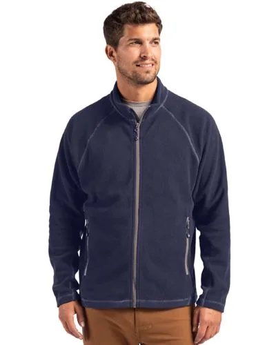 Clique Powder Fleece Full Zip Mens Jacket view 3