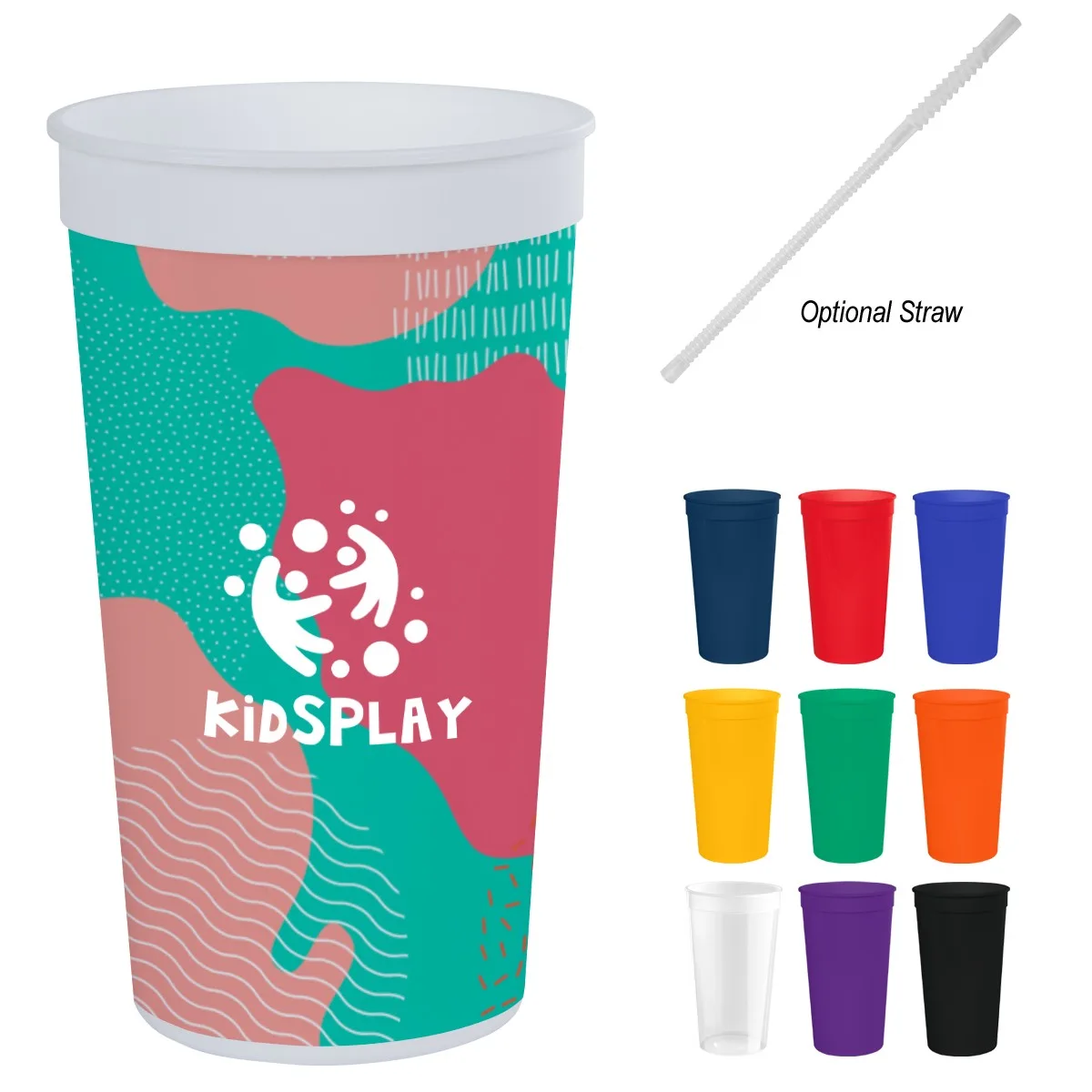 32 Oz. Full Color Big Game Stadium Cup