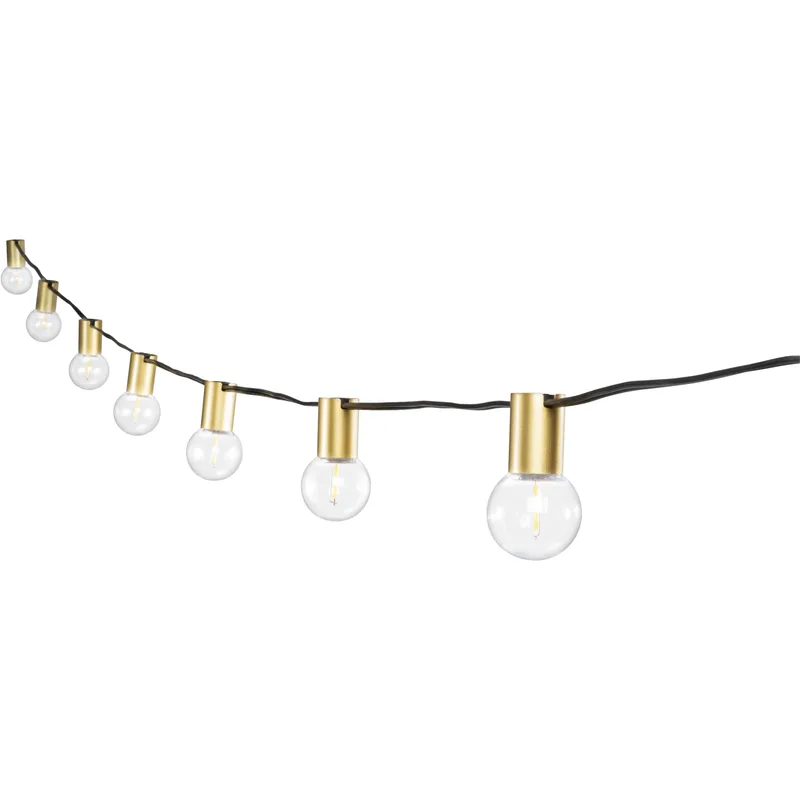 Allsop Home & Garden Iyn G40 Led Bistro String Lights - Gold