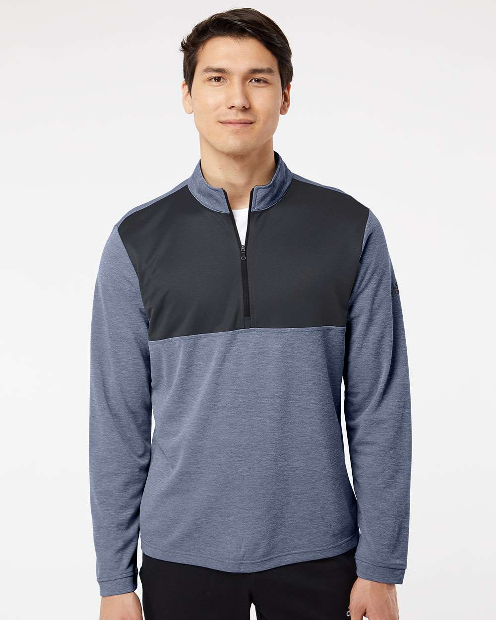 Adidas® Lightweight Quarter-Zip Pullover view 3