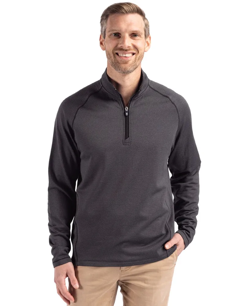 Cutter & Buck Peshastin Eco Fleece Recycled Mens Half Zip Pullover