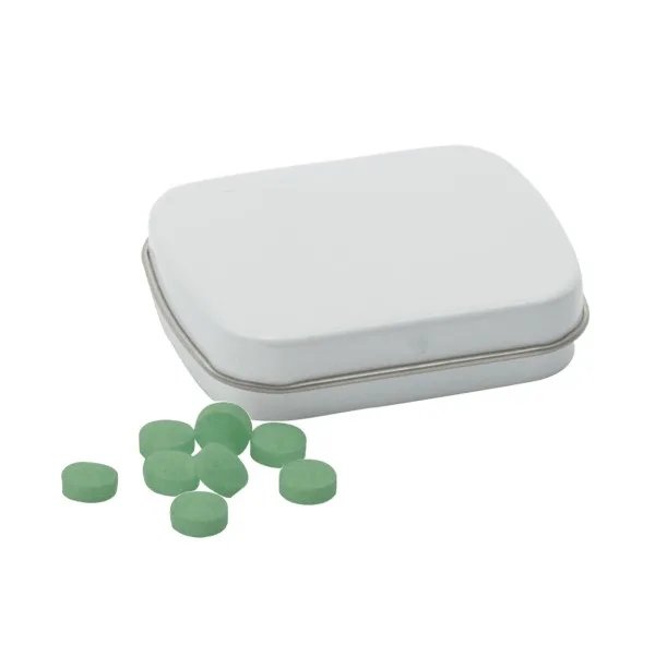Sugar Free Mints in a Small Rectangular Hinged Tin view 3