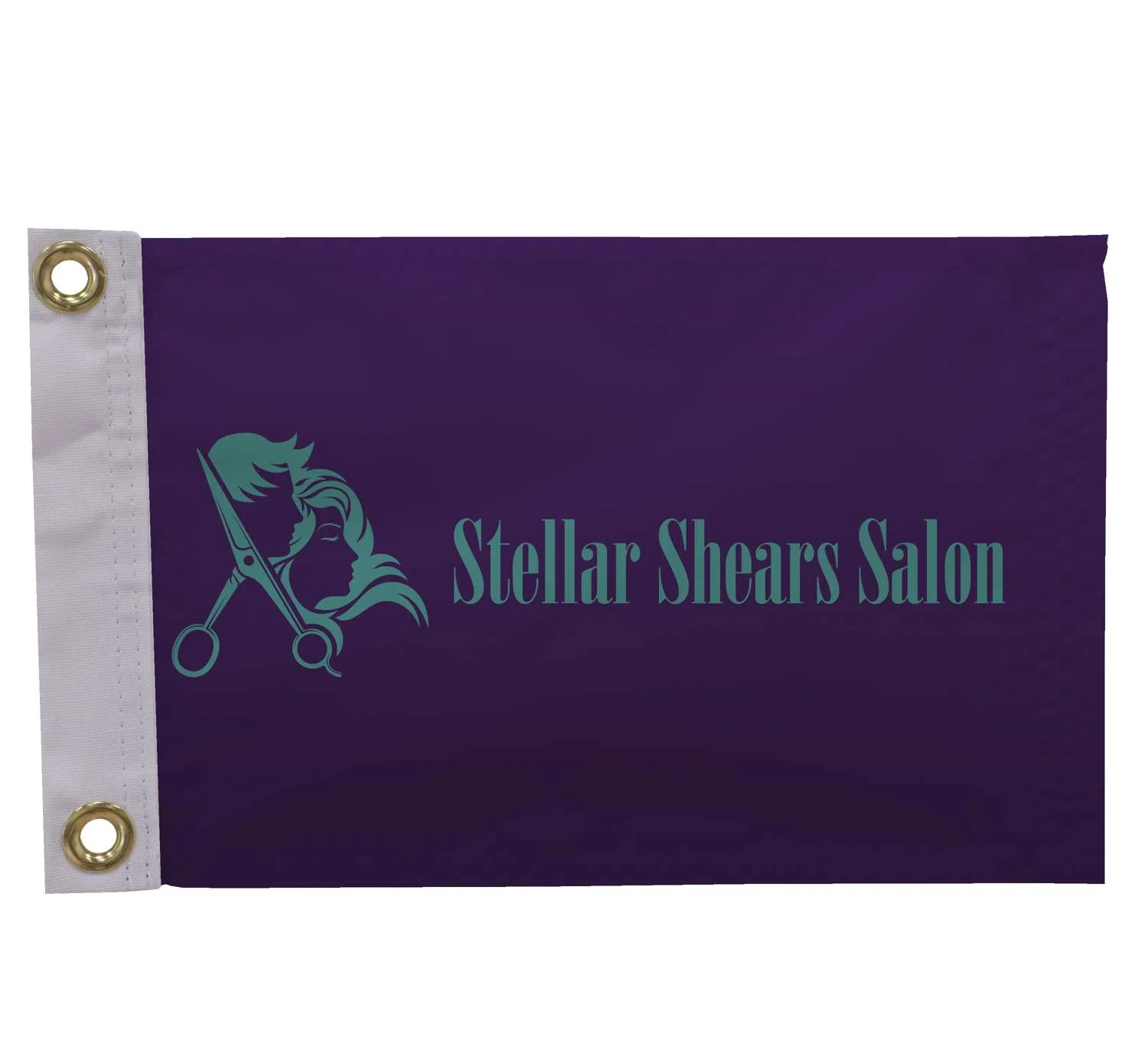 8" x 12" Nylon Flag Single-Sided