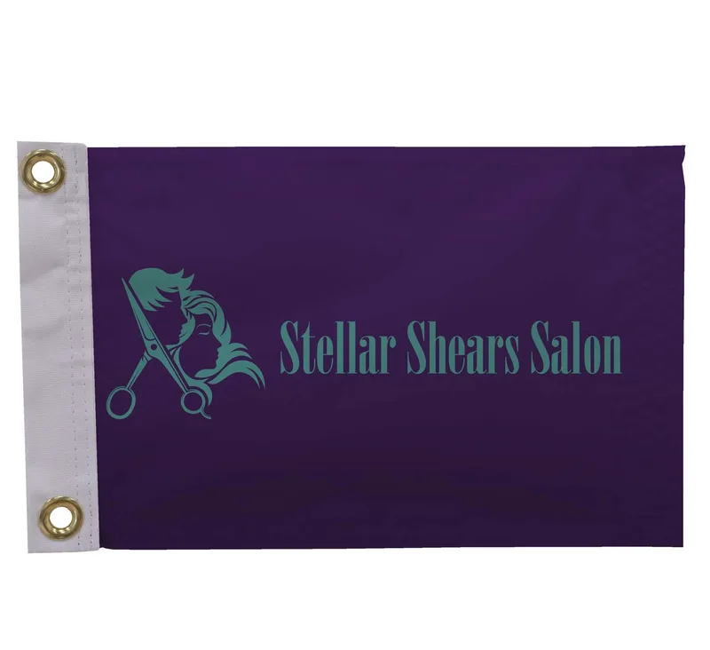 8" x 12" Nylon Flag Single-Sided